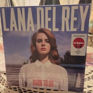 ♡ new lana del rey born to die red limited edition target exclusive vinyl ♡